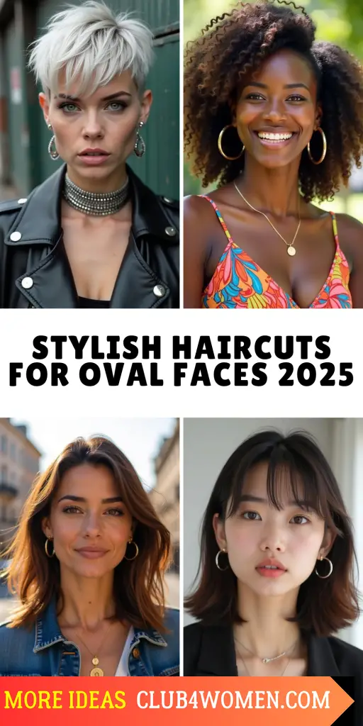 23 Best Haircuts for Oval Faces in 2025 – Find Long, Short, and Medium Styles for Every Woman