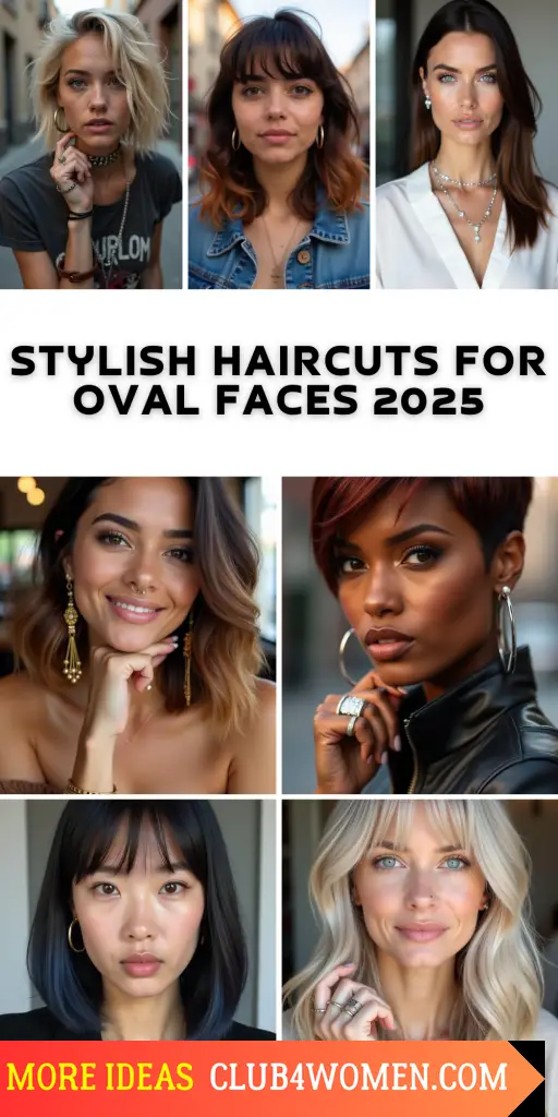 23 Best Haircuts for Oval Faces in 2025 – Find Long, Short, and Medium Styles for Every Woman