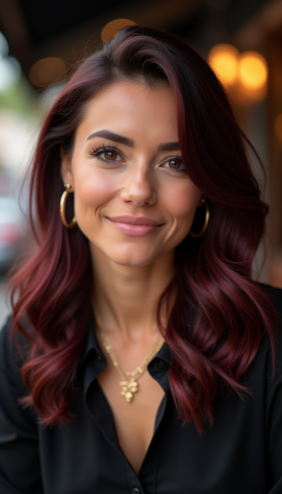 Top 23 Burgundy Hair Color Trends for 2025