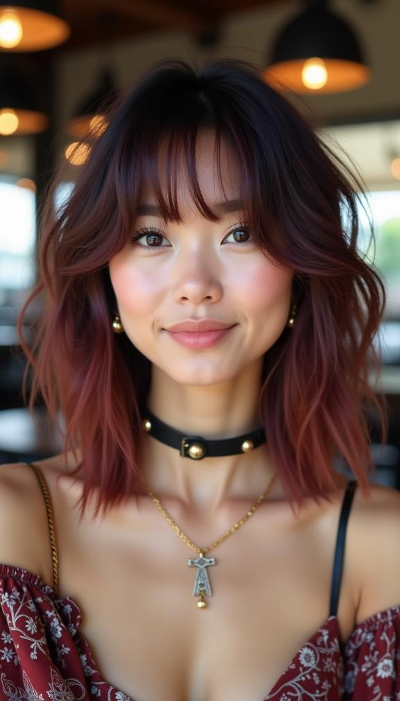 Top 23 Burgundy Hair Color Trends for 2025