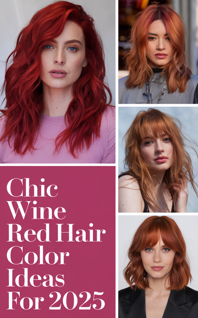 Top 23 Wine Red Hair Color Ideas 2025 You’ll Love