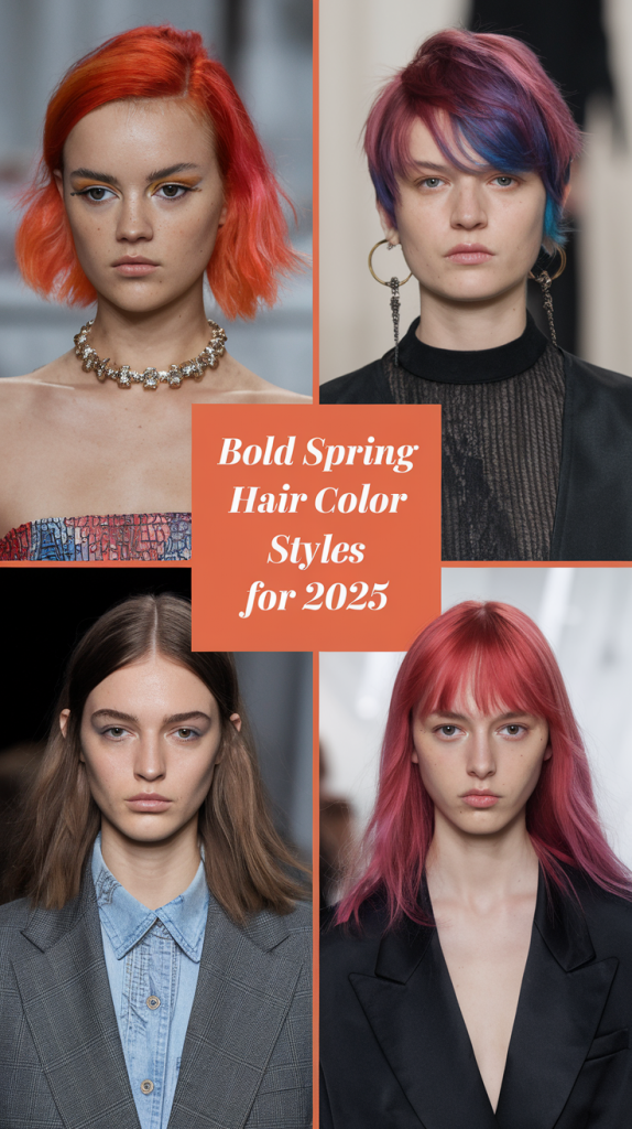 Spring Hair Color Ideas 2025: Bold and Fun Trends for Brunettes and Blondes