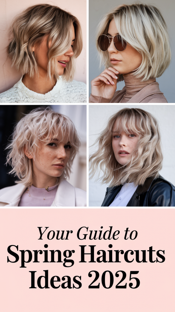 Spring Haircuts Ideas 2025: Refresh Your Look This Season