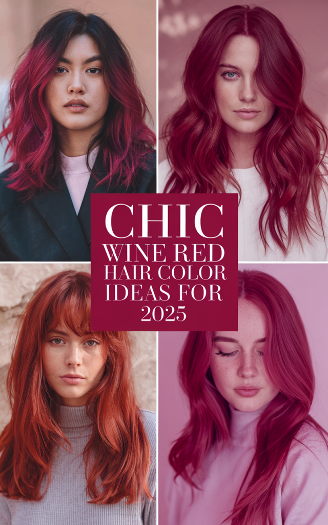 Top 23 Wine Red Hair Color Ideas 2025 You’ll Love