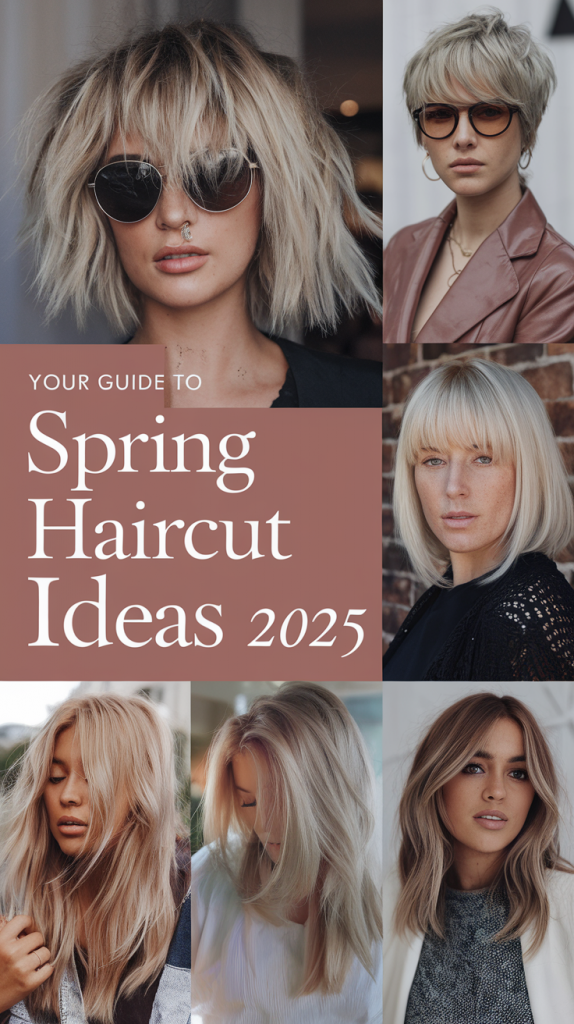 Spring Haircuts Ideas 2025: Refresh Your Look This Season