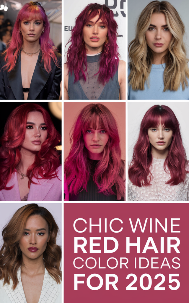 Top 23 Wine Red Hair Color Ideas 2025 You’ll Love