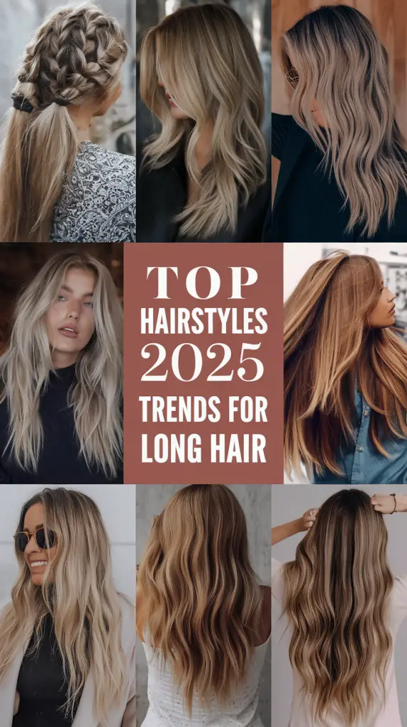 Discover Stunning Hairstyles for Long Hair 2025 - Trends You’ll Love!