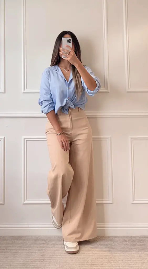 Spring Office Outfits for Women 2025 – Business Casual & Minimal Chic Styles