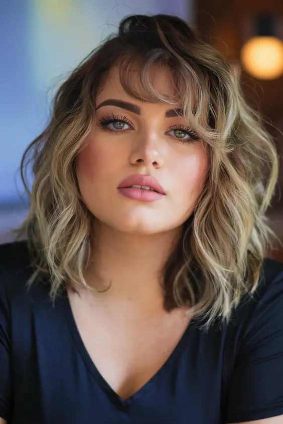 Spring Haircuts for Chubby Faces 2025: Trendy Styles to Flatter Round Features