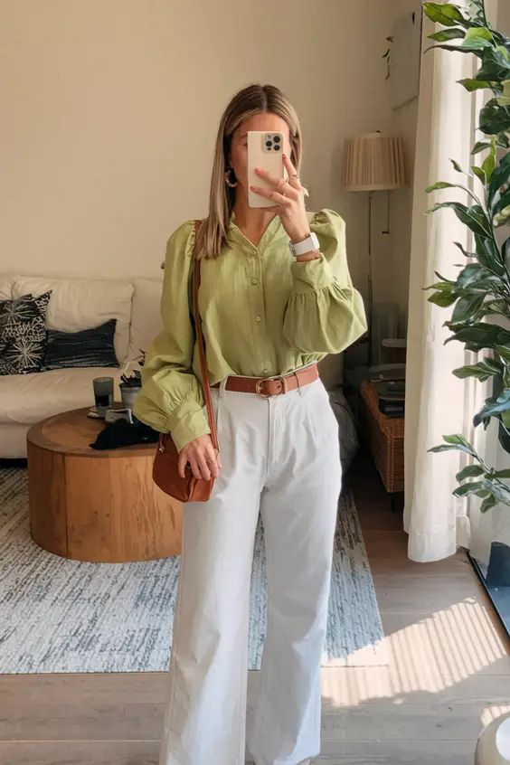 Spring Office Outfits for Women 2025 – Business Casual & Minimal Chic Styles