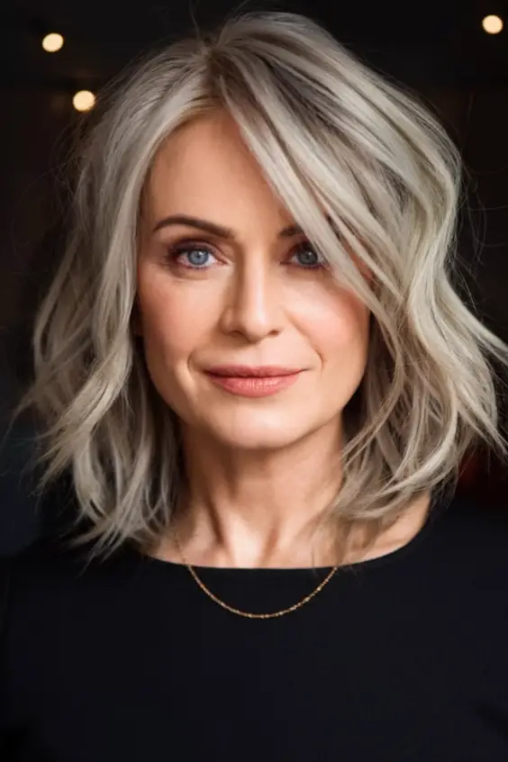 Refresh Your Look: Spring Hairstyles for Women Over 50 with Chic Bobs and Natural Curls