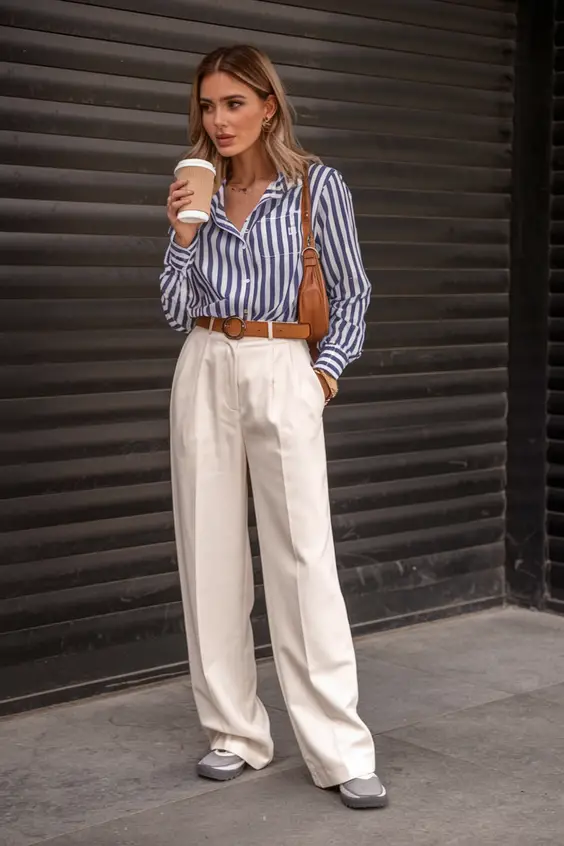 Spring Office Outfits for Women 2025 – Business Casual & Minimal Chic Styles