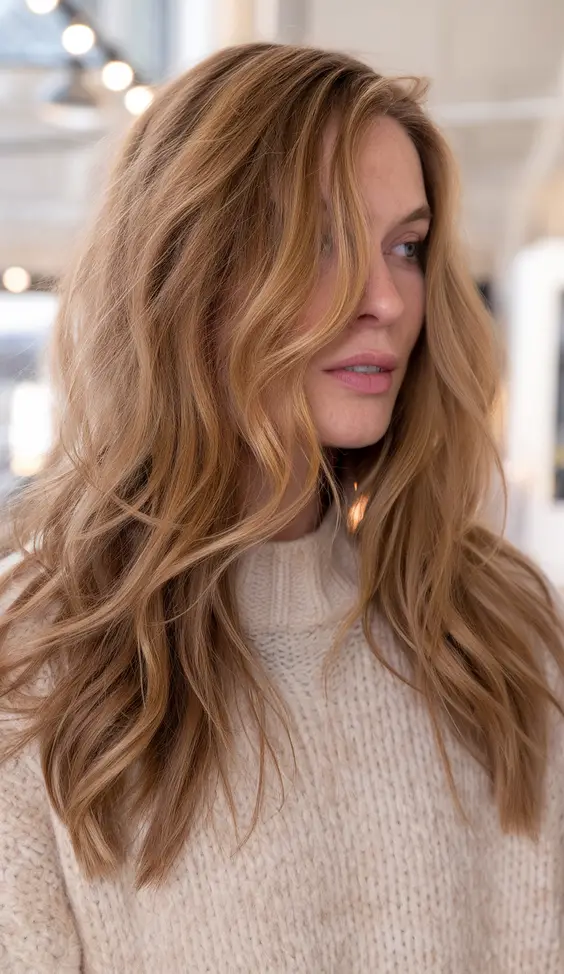 Spring Auburn Hair Colors Ideas 2025: Natural Red and Copper Highlights