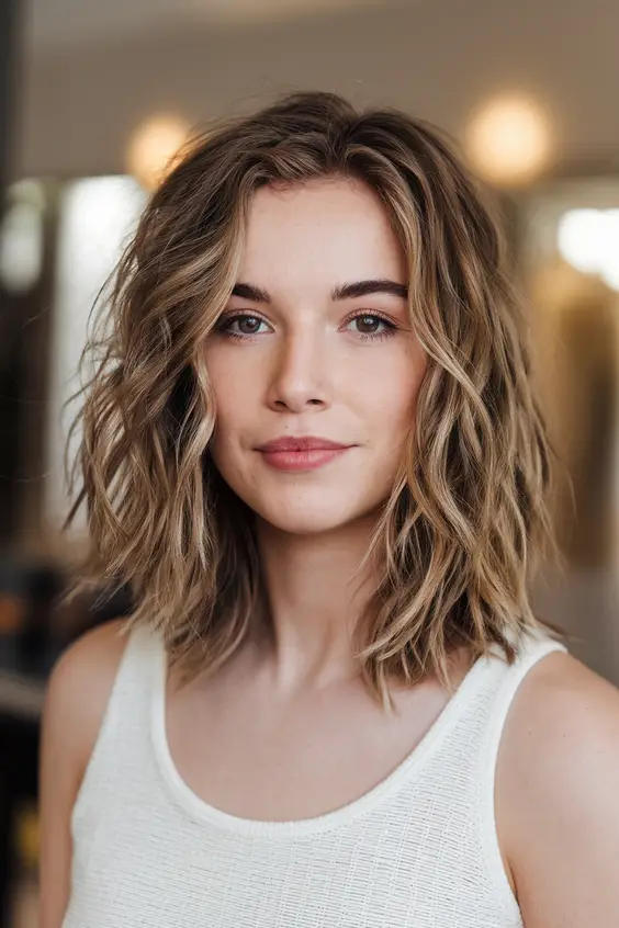 Spring Hairstyles Ideas 2025: Chic Waves and Layers