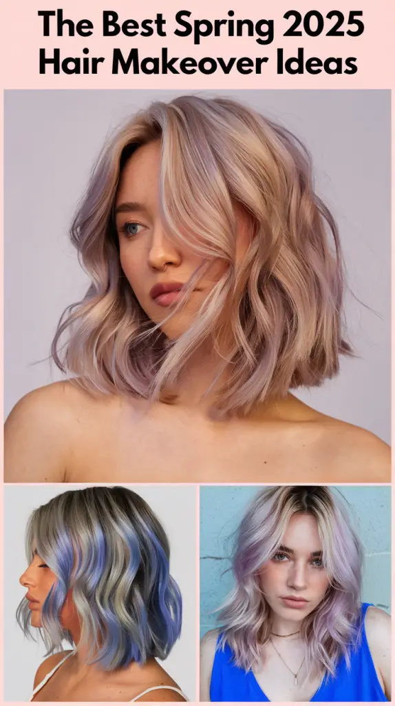 Spring Hairstyles Ideas 2025: Chic Waves and Layers