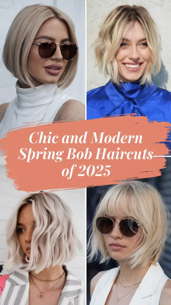 Spring Bob Haircuts Ideas 2025: Stylish Trends for All