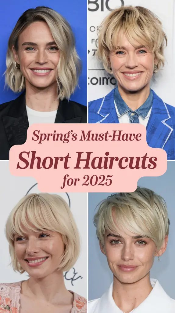 Discover Trendy Spring Short Haircuts 2025 for a Fresh Look