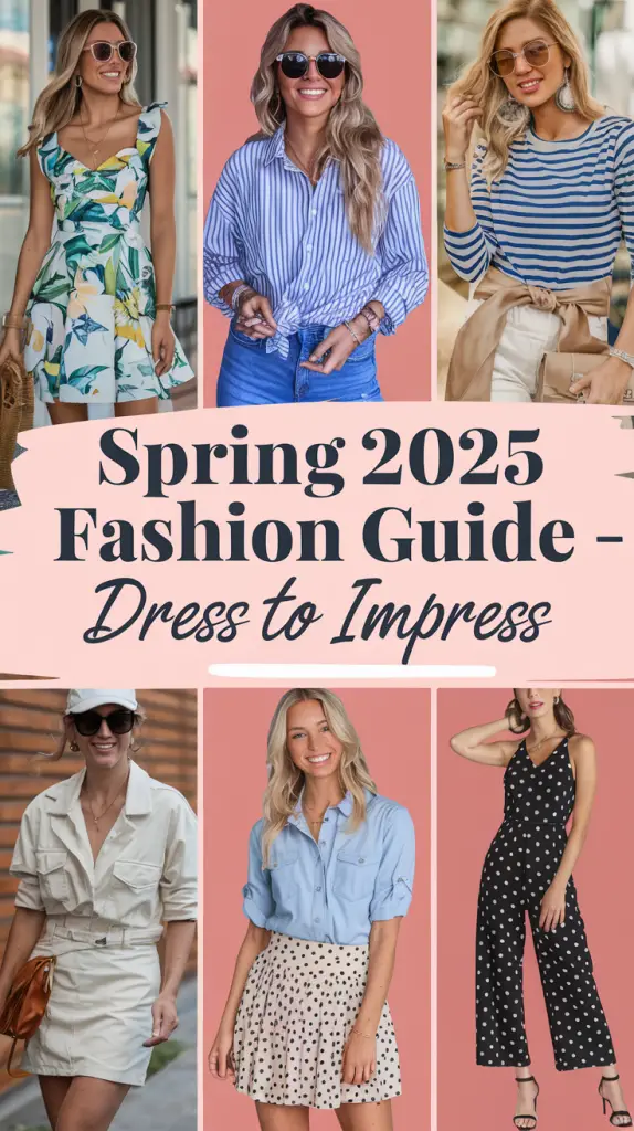 Spring Outfits Dress to Impress 2025: Stunning Casual and Elegant Ideas for Women