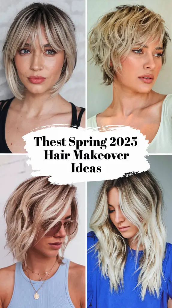 Spring Hairstyles Ideas 2025: Chic Waves and Layers