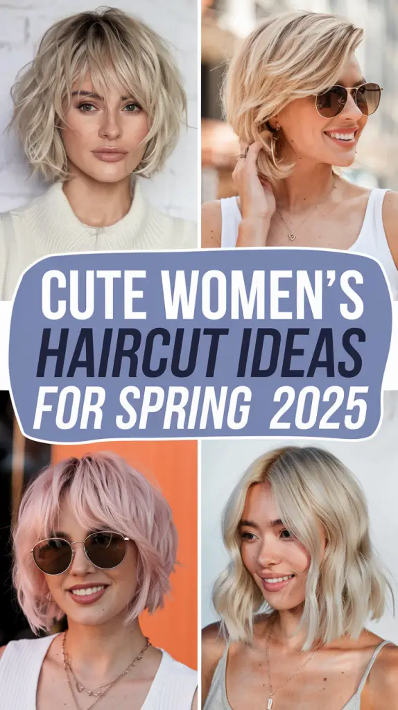 Cute Haircuts for Women - Spring Ideas 2025: Embrace New Styles