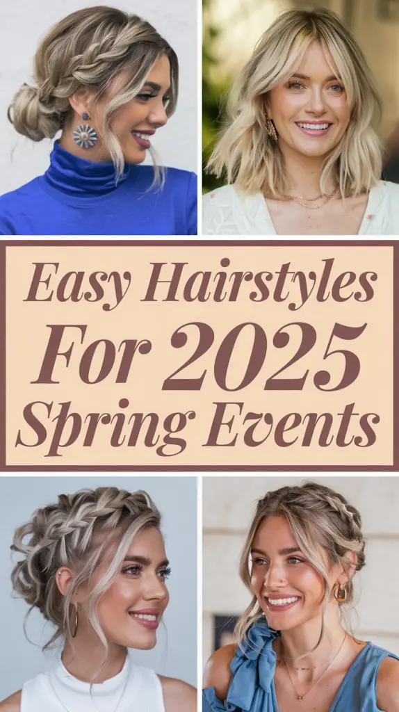 Easy Spring Hairstyles 2025: Quick Ideas for Every Day Look