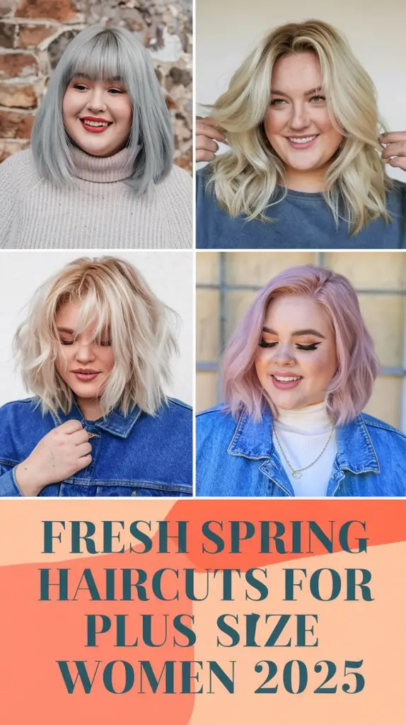 Spring Haircuts for Plus Size Women Ideas 2025: Top Chic and Flattering Styles