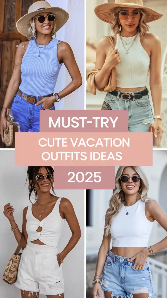 Cute Vacation Outfits Ideas 2025: Stylish Looks for Every Destination