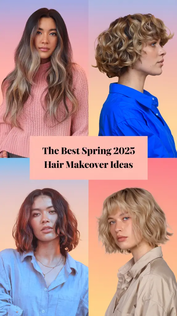 Spring Hairstyles Ideas 2025: Chic Waves and Layers