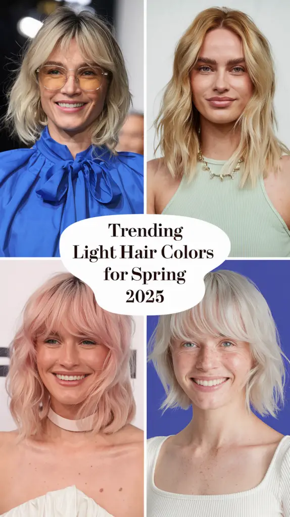 Light Spring Hair Color Ideas 2025: Vibrant Shades for a Fresh Look