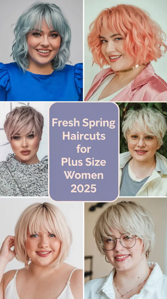 Spring Haircuts for Plus Size Women Ideas 2025: Top Chic and Flattering Styles