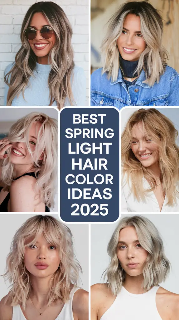 Transform Your Look: Spring Light Hair Color Ideas 2025