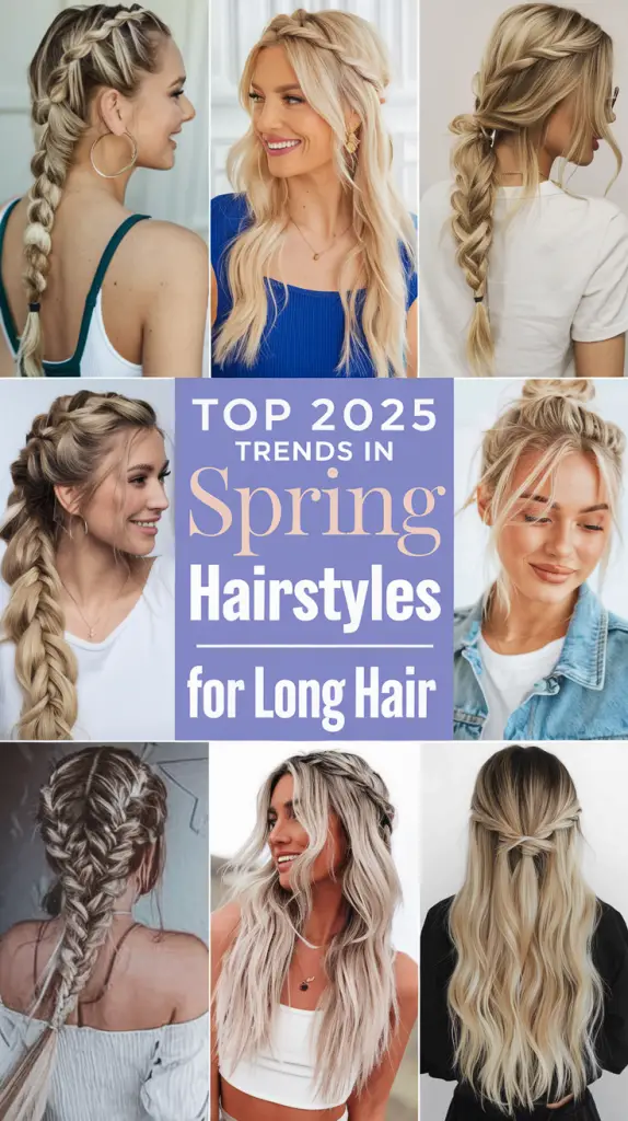 Spring Hairstyles for Long Hair: Effortless Glam for 2025 - Top Trends