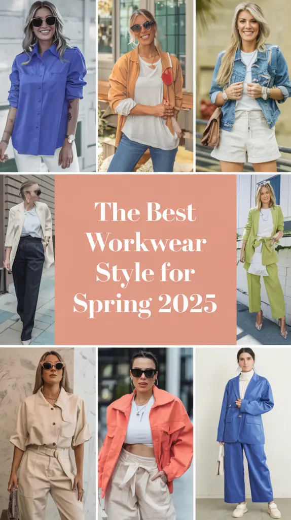 Spring Office Outfits for Women 2025 – Business Casual & Minimal Chic Styles