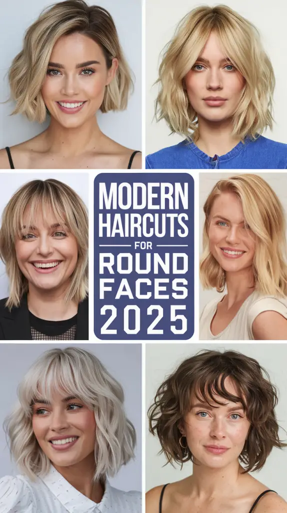 Spring Haircuts for Chubby Faces 2025: Trendy Styles to Flatter Round Features