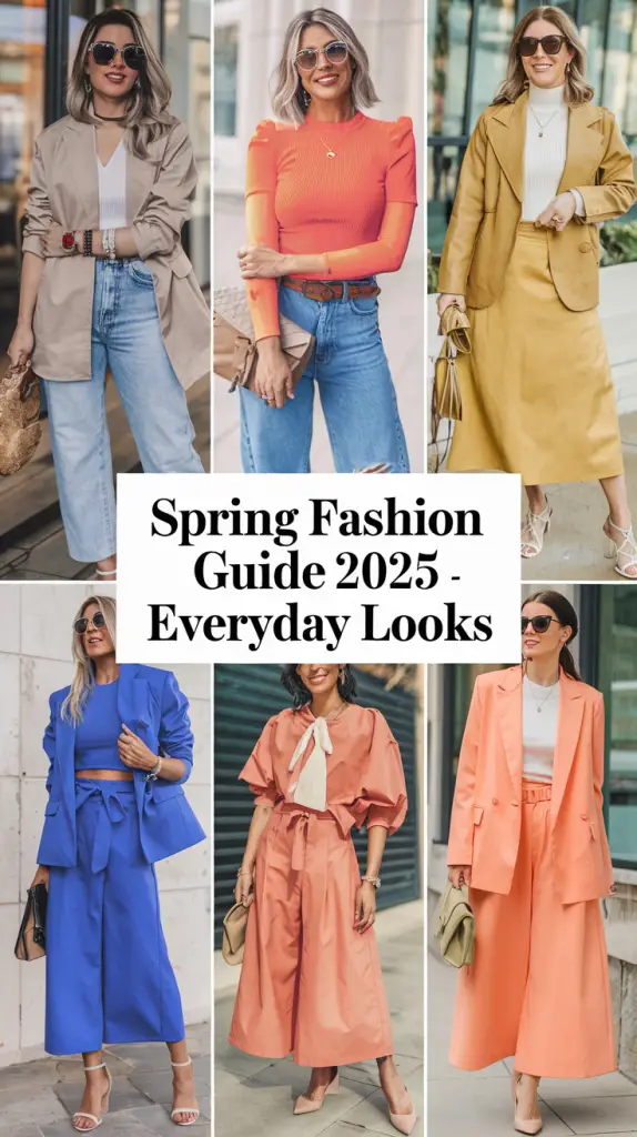 Everyday Spring Outfits Inspiration 2025: Effortless & Chic Styles