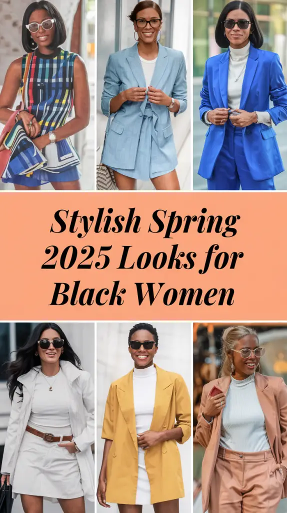 Vibrant Spring Outfit Ideas for Black Women 2025: Bold, Casual, and Classy Looks