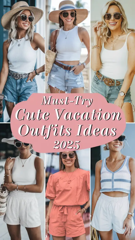 Cute Vacation Outfits Ideas 2025: Stylish Looks for Every Destination