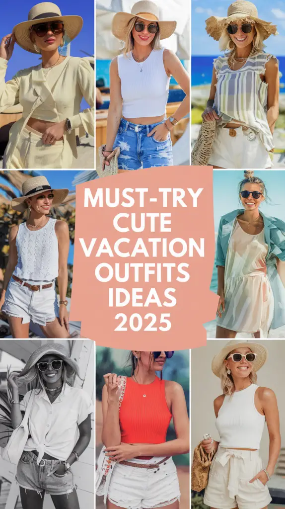 Cute Vacation Outfits Ideas 2025: Stylish Looks for Every Destination