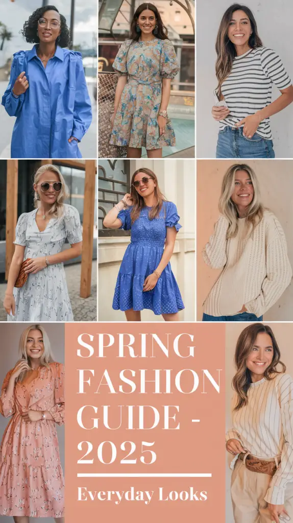 Everyday Spring Outfits Inspiration 2025: Effortless & Chic Styles