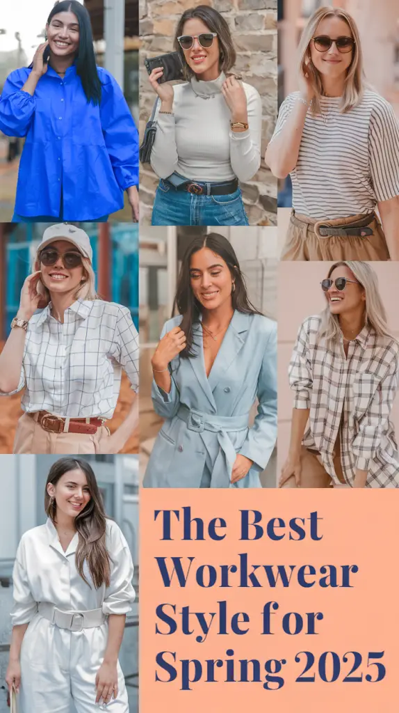 Spring Office Outfits for Women 2025 – Business Casual & Minimal Chic Styles