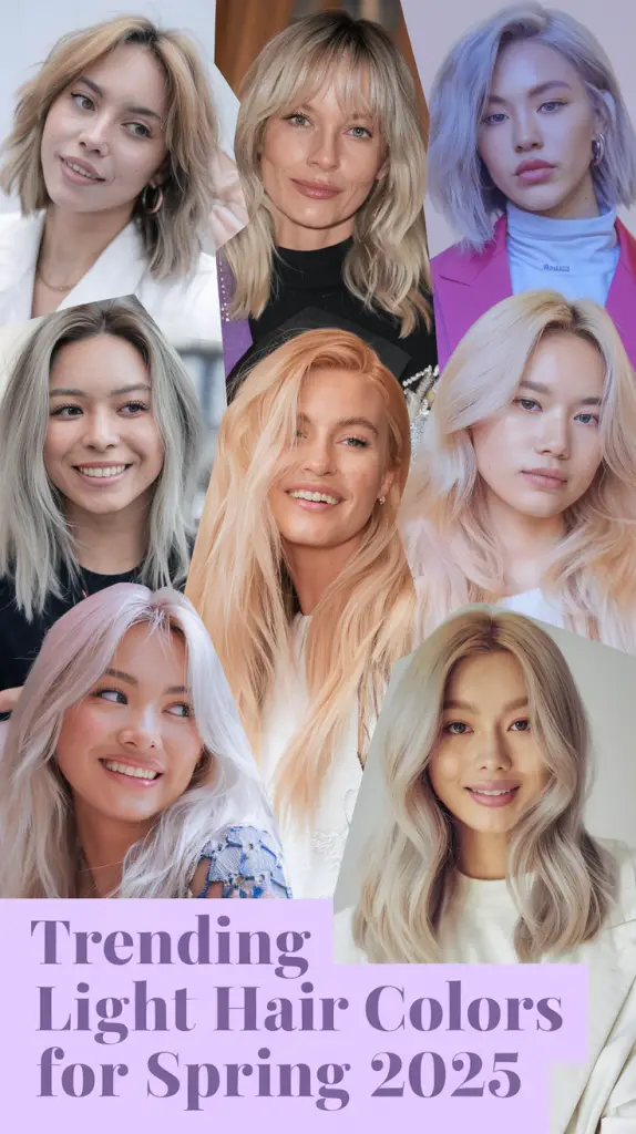 Light Spring Hair Color Ideas 2025: Vibrant Shades for a Fresh Look