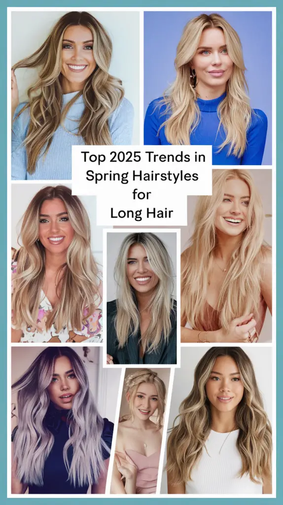 Spring Hairstyles for Long Hair: Effortless Glam for 2025 - Top Trends