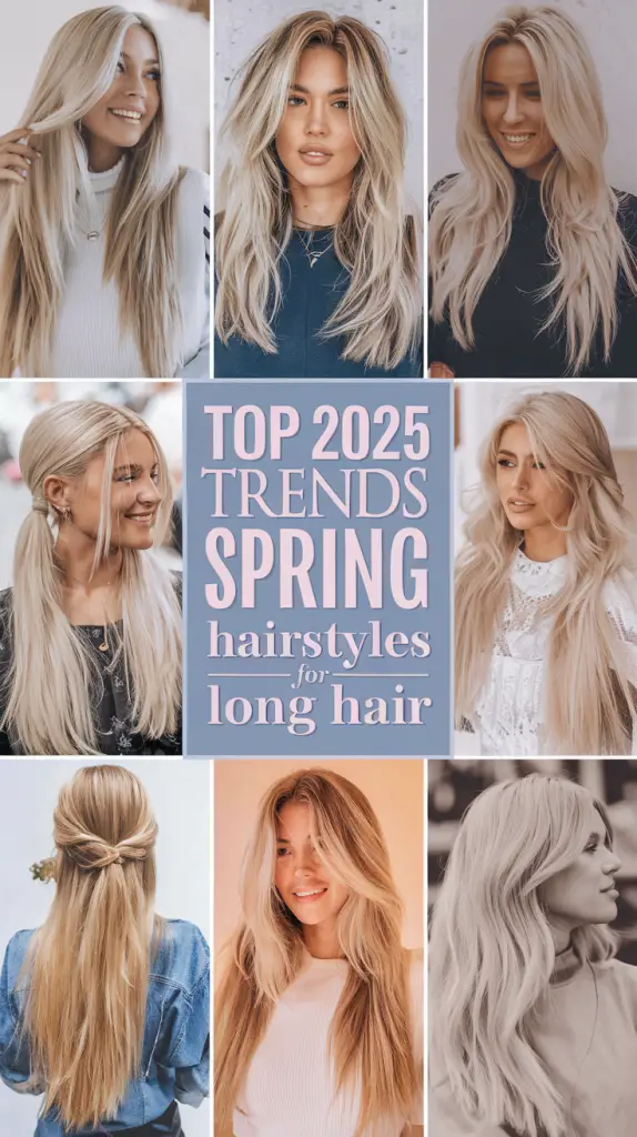 Spring Hairstyles for Long Hair: Effortless Glam for 2025 - Top Trends