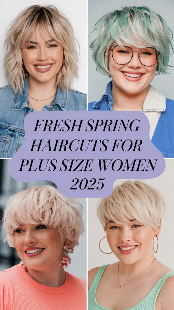 Spring Haircuts for Plus Size Women Ideas 2025: Top Chic and Flattering Styles