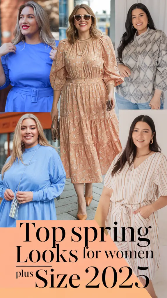 Trendy Plus Size Spring Outfit Ideas for 2025