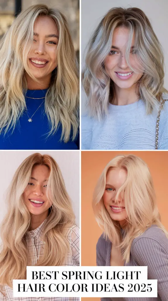 Transform Your Look: Spring Light Hair Color Ideas 2025