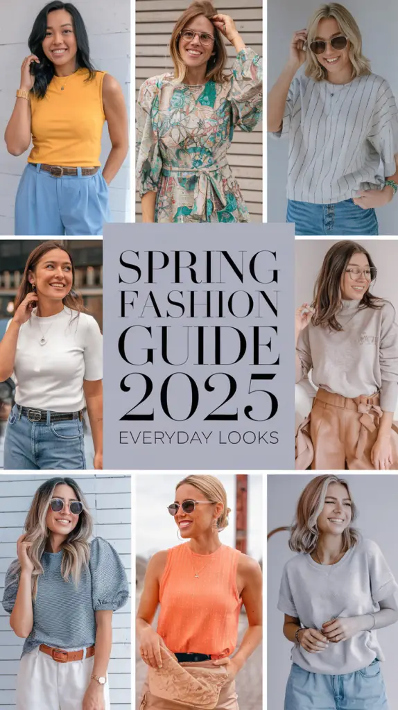 Everyday Spring Outfits Inspiration 2025: Effortless & Chic Styles