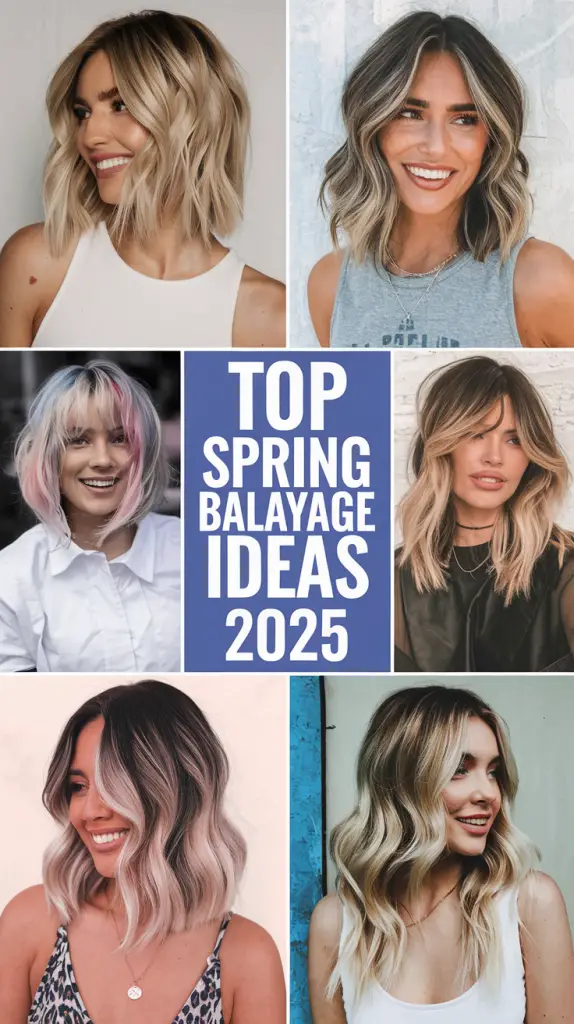 Spring Balayage Blonde Hair Color Ideas 2025: Top Trends for Natural Looks