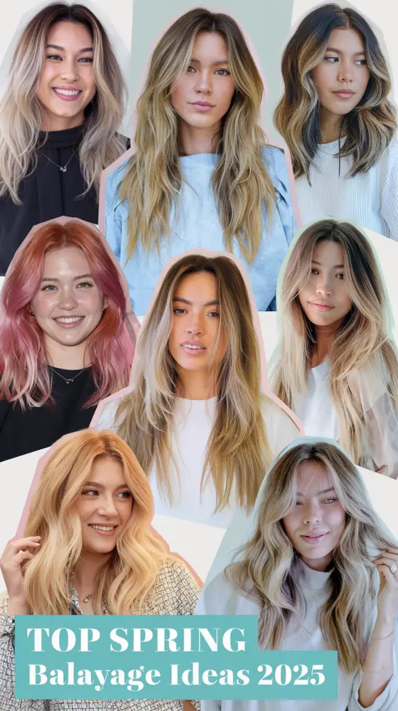 Spring Balayage Blonde Hair Color Ideas 2025: Top Trends for Natural Looks