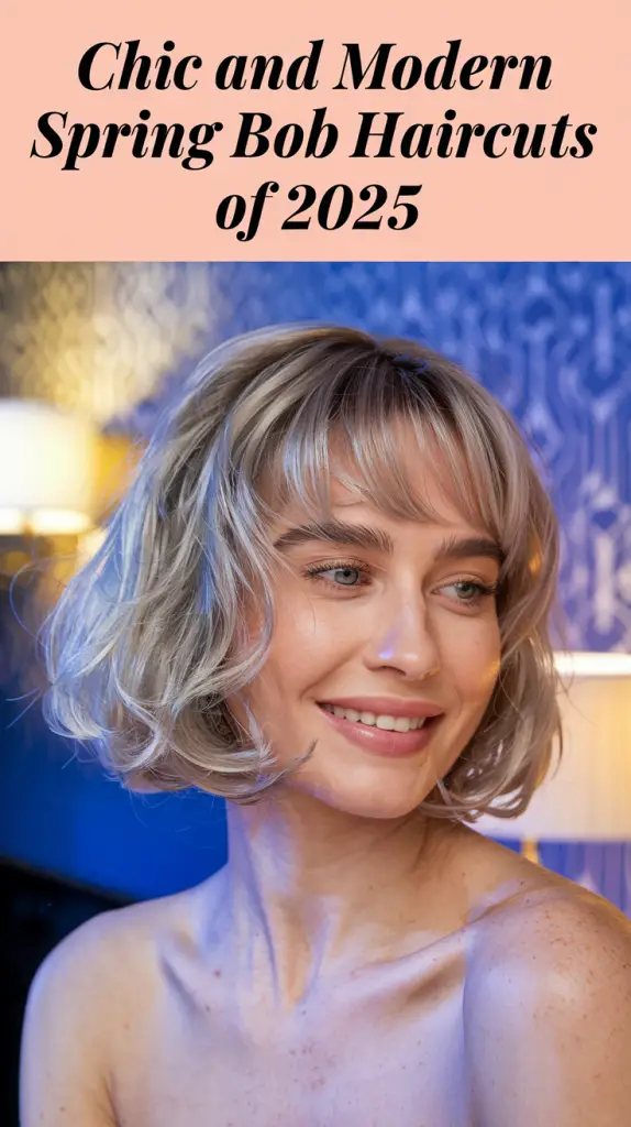 Spring Bob Haircuts Ideas 2025: Stylish Trends for All